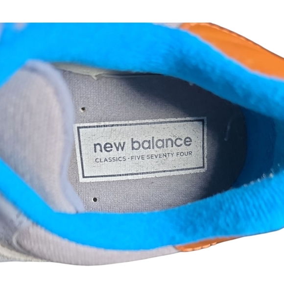 New Balance Women's Collegiate 574 Classics Running Shoes WL574AMB Silver Mink - Picture 4 of 7